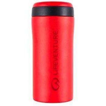 Lifeventure, 300ml, Red Thermal Mug, Matt, Unisex-Adult