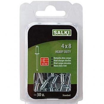 Salki 0354810 Remache Estándar Inox para Exterior, Metal, L