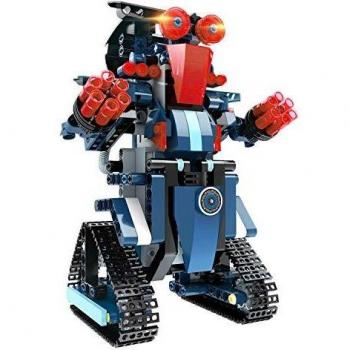 Bloque de Construcción Robot para Niños, 349 piezas Bloques DIY Montaje Robot RC 2.4GHz Recargable Juguetes de Control Remoto Educativo Juguetes Creativos de Robot Bricolaje Mejor Regalo para Niños