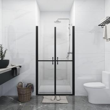 Puerta de ducha transparente Smooth ESG (78-81)x190 cm