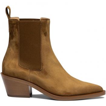 Gianvito Rossi Women's Wylie Boots in Brown | Size 36 | G7290145CUOCASTEXA