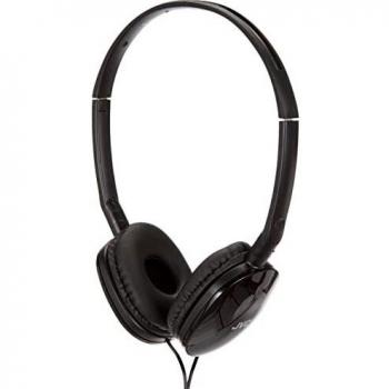 JVC HA-S160-B-E FLATS Lightweight Headphones - Black