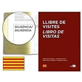 Liderpapel LV04 - Libro de registro de visitas de la inspección de trabajo, A4