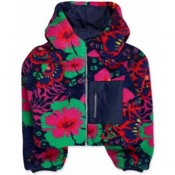 Parka reversible para niña Tuc Tuc con capucha y diseño Wild Flower