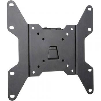 Soporte de Pared Ultra Delgado para TV de Pantalla Plana 17-37 Pulgadas, Capacidad de Carga 30 kg, VESA 75x75 a 200x200 mm, Color Negro
