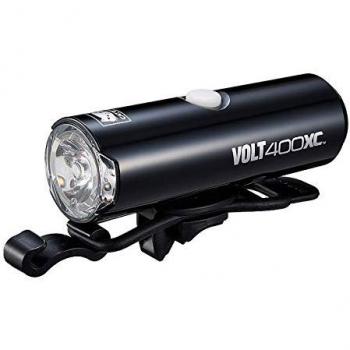 Cat Eye Volt 400 XC - Luces Frontales y reflectores para Ciclismo, Color Negro
