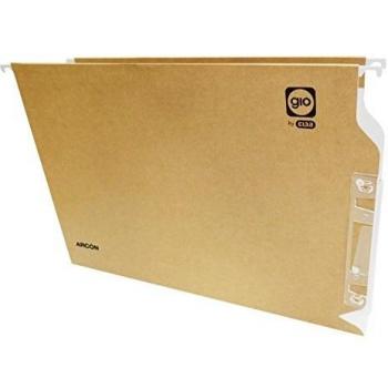 Elba Gio - Caja de 25 carpetas colgantes para armario, A4