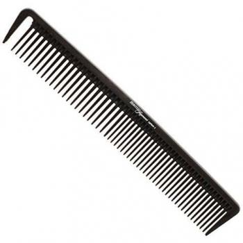 Peine de carbono modelo C9 Hercules Sägemann - Peine plano antracita para cuidado del cabello, 1 pieza