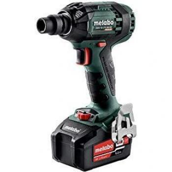 Llave de impacto Metabo SSW 18 LTX 300 BL - 18V, 2x5.2Ah Li-Ion, 300Nm, con maletín metaBOX