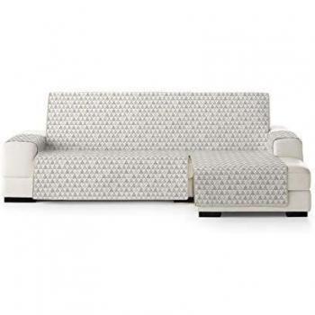 Eysa Nordic Funda, Poliéster, Beige, Chaise Longue Extra 290cm. Válido para sofá Desde 300 a 350cm