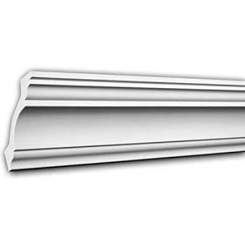 Cornisa Decorativa Neoclásica de Poliuretano Blanco 2 m - Modelo 150113 Profhome