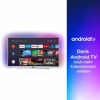 Philips 50PUS7304/12 Televisor LED 50 UHD 4K, Smart TV, HDR10/HLG, DVB-T/T2/T2-HD/C/S/S2, 4 HDMI, 2 USB, Sonido 20W RMS - Serie 7300 Plata
