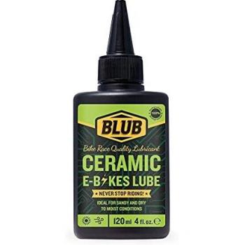 BLUB Ebike Ceramic Lube 120ml | Aceite E Bike, Lubricante Multiusos | Kit Bici Electrica, Accesorios Bicicleta Electrica, Kit Ebike | Grasa Cadena para Bicicleta Electrica y MTB Electrica, Verde