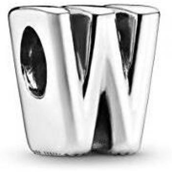 Pandora Sterling Silver Letter W Charm 797477