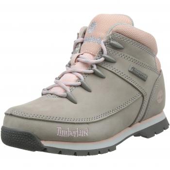 Timberland Euro Sprint, Botas de Senderismo Unisex Niños, Gris