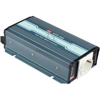 Inversor de Senoidal 300 W, 24 V - MEAN WELL NTS-300-224EU con Contacto de Protección