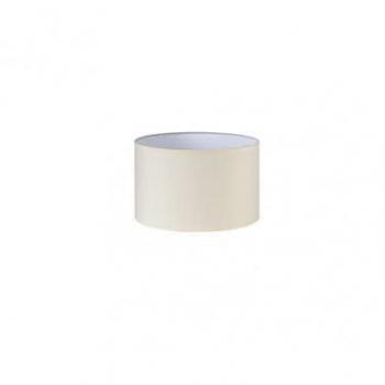 Pantalla Cilíndrica Dori E27 Beige 22x22x15 cm Tejido Popelín - Diseño Elegante