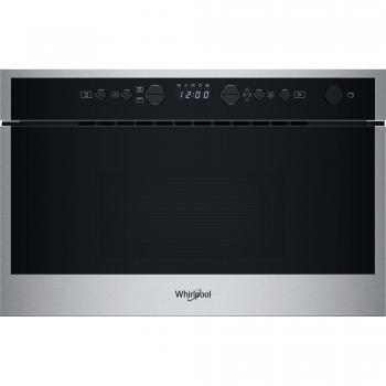 Microondas Integrable Whirlpool 22L con Grill Inox y Control LCD