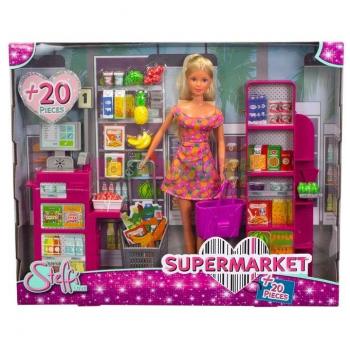Muñeca Steffi en el Supermercado
