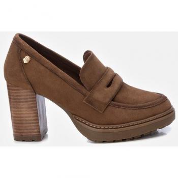 Mocasines de mujer de piel color camel