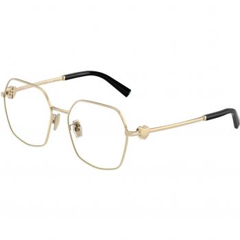 Gafas Recetadas Tiffany & Co. TF1165BD Ajuste Asiático 6021 Doradas con Protección Contra Luz Azul Tamaño 54 (Solo Montura)