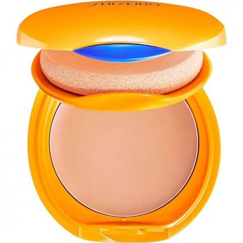 Shiseido Expert Sun Protector Tanning Compact Foundation SPF 10 Tinted Primer Refillable Shade Natural 12 g