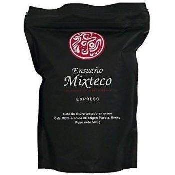 Ensueño Mixteco – Café en Grano Natural Arábica Tostado | con Notas de Cacao y Almendra | Proceso 100% Artesanal - 500g, Sabor Suave