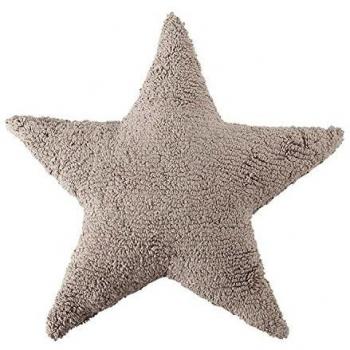 Cojín de estrellas de lino