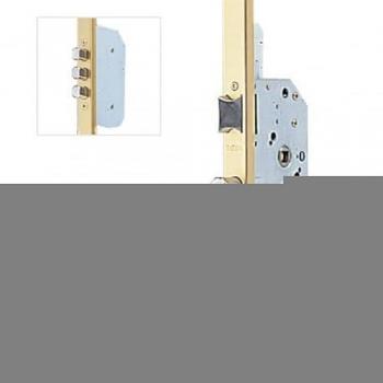 Cerradura Tesa 3P TLB35SCLE Oro Entrada 50mm Cerradero 40mm Sin Cilindro