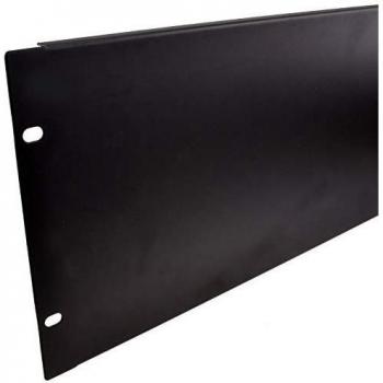 kenable Blanking Plate Solid 4U for Comms Data Cabinet Rack 19 inch Black