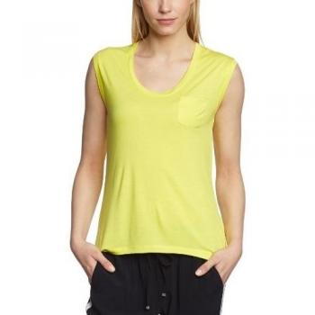 Oui - Chaleco sin mangas para mujer, talla 38, color amarillo 2242