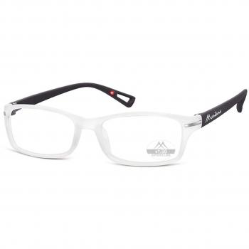 Montana Readers MR76D Armazones para Hombre Blancas con Lentes Recetadas +3.50