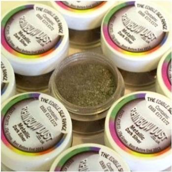 Cakesupplies - Polvo De Seda 3Gr Rainbow Rd0080-Plata