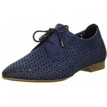 Tamaris - Zapatos de Cordones Mujer , Azul