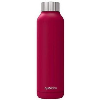 Quokka Solid - Rosewood 630 ML | Botellas De Agua Acero Inoxidable Sin BPA |Botella Térmica De Doble Pared - Mantiene el frío y el Calor para Niños y Adultos