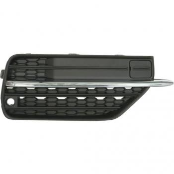 Rejilla de ventilación para parachoques BLIC 6502-07-9061912P, fabricada en plástico resistente, diseño específico para un ajuste perfecto en el modelo correspondiente, color negro, fácil instalación y compatible con varios vehículos