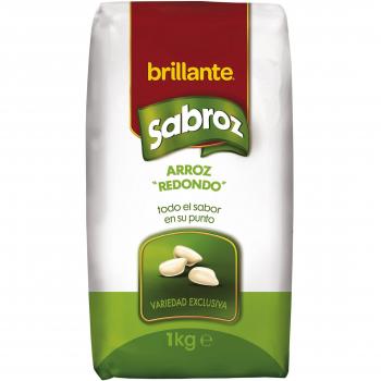 Arroz Redondo Sabroz Brillante, 1kg