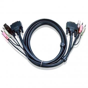 ATEN 2L-7D05U DVI-D USB KVM Cable 5m
