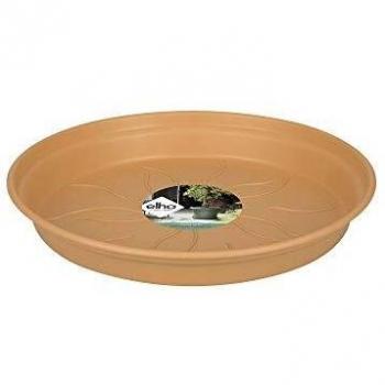 Elho Green Basics Saucer Plato, Marrón