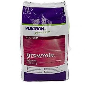 Sustrato Plagron Grow-Mix 25L con Perlite y Nutrientes NPK 12-14-24