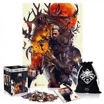 Good Loot The Witcher 3: Wild Hunt Monsters | Puzzle 1000 Piezas | Incluye póster y Bolsa | 68 x 48 | Videojuego | Rompecabezas para Adultos y Adolescentes | para Navidad y Regalos | Decoración