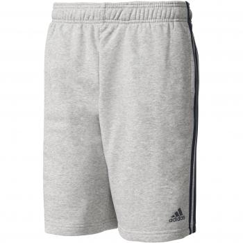 adidas Ess 3S Ft Pantalón Corto, Hombre, Gris