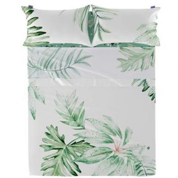 Sábana Delicada 100% Algodón Multicolor 240x270 cm (Cama 150/160) - Calidad 150 TC, Fabricado en España