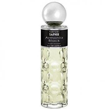 PARFUMS SAPHIR Armonía negro - Eau de Parfum con vaporizador para Hombre - 200 ml