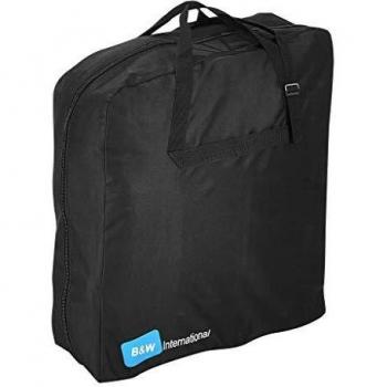B&W International Brompton Bike-Handlebar-Bags, Black, 23.6 x 23.6 x 7.9