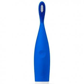 FOREO ISSA play Sonic Electric Tooothbrush, Cobalt Blue , Combines Silicone & PBT Polymer Bristles for Gentle Oral Care, Extra Long Life Replaceable Battery