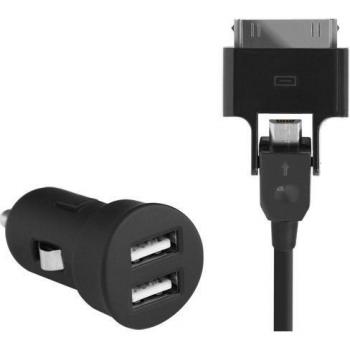 Blueway MINICAC2AUNIV - Cargador para encendedor de coche para Apple
