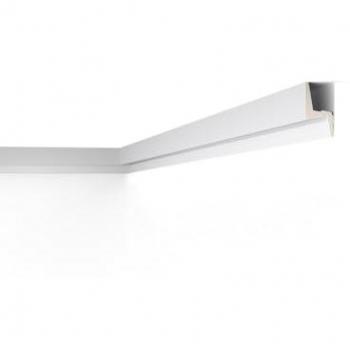 Cornisa NMC IL6 Arstyl Noel Marquet Moldura Decorativa de Estuco para Luz Indirecta Diseño Moderno Blanco 2 m
