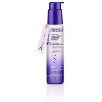 Giovanni 2chic Ultra Repair Super Potion Hair Oil Serum Blackberry and Coconut Milk 2.75 Fluid Ounce