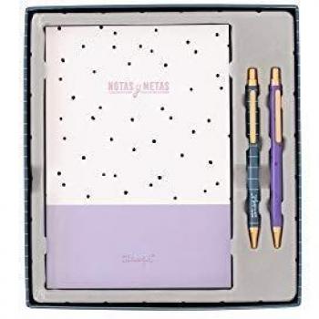 Mr; Wonderful Woa09163Es Set De Escritura Notas Y Metas